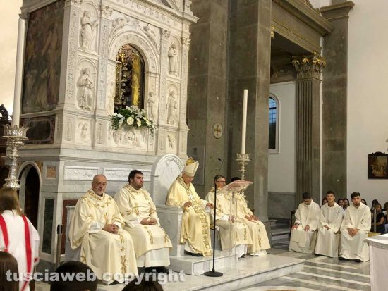 La messa solenne in onore della Madonna della Quercia