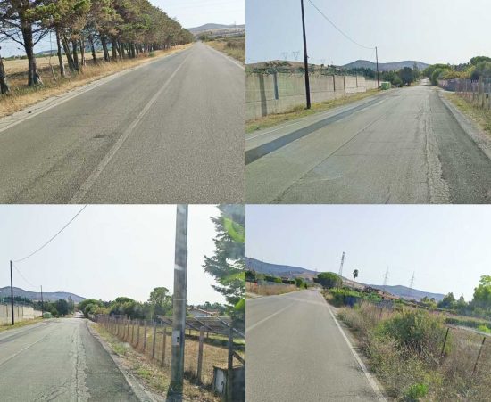 Civitavecchia - La strada ripulita in via Tirzo