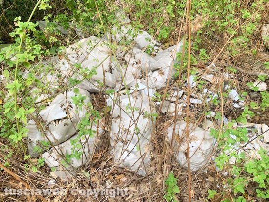 Discarica abusiva in località Acquaspasa