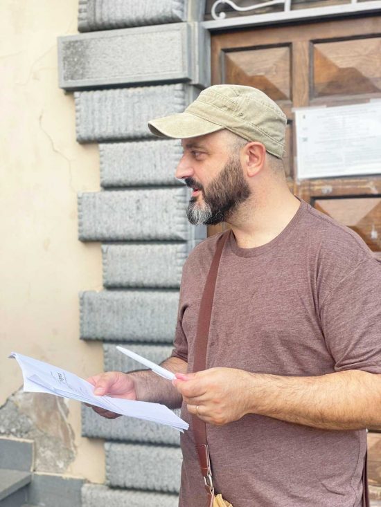 Alessio Mascagna Narratore di comunità e regista della Passeggiata