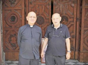 Tarquinia - Don Antonio Pyznar e don Rinaldo Copponi