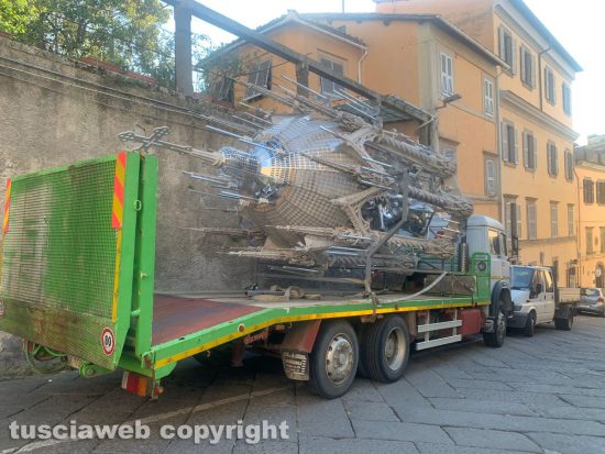 Viterbo - Santa Rosa - Lo smontaggio Dies Natalis