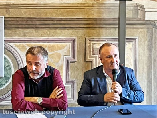 Viterbo - Presentazione della nuova stagione sportiva della Stella Azzurra - Emanuele Aronne e Giulio Zelli