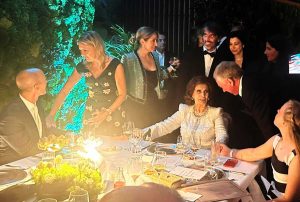 Roma - I festeggiamenti del 90esimo compleanno di Sophia Loren