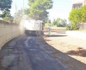 Civitavecchia - Interventi di pulizia a Borgata Aurelia