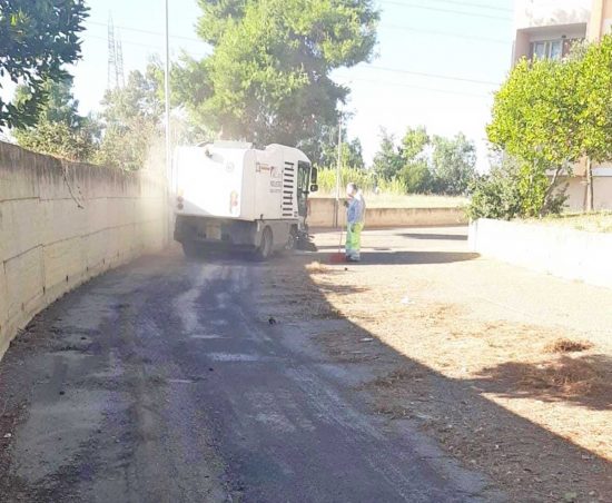Civitavecchia - Interventi di pulizia a Borgata Aurelia