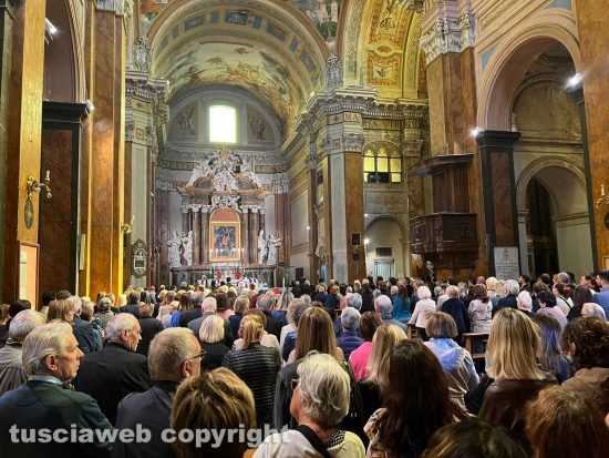 Ronciglione - I funerali di Nadia Ferrari