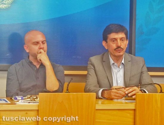 Civitavecchia - Il sindaco Piendibene e il consigliere comunale De Crescenzo