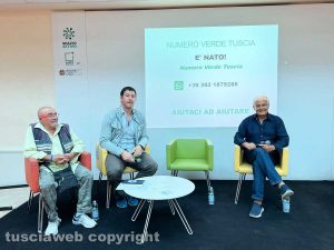 Viterbo - La presentazione del numero verde Tuscia