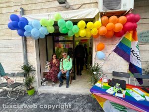 Viterbo - L'inaugurazione della sede Arcigay