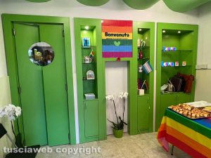 Viterbo - La sede Arcigay