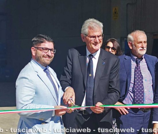 Il presidente dell'autorità di sistema portuale, Musolino e il Ceo di Tankoa Yachts, l’ingegner Poerio