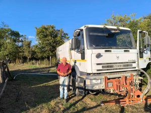 Tarquinia - Autobotte Aeopc alla Roccaccia