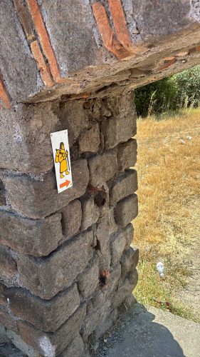 Viterbo - Danni sulla via Francigena Viterbo - Danni sulla via Francigena 
