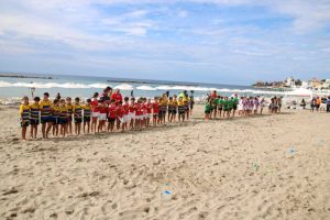 A Santa Marinella il primo torneo di beach rugby sulla spiaggia della Perla