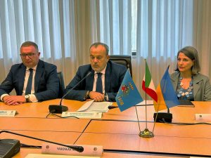 Roma - Antonello Aurigemma ha ricevuto il governatore di Leopoli
