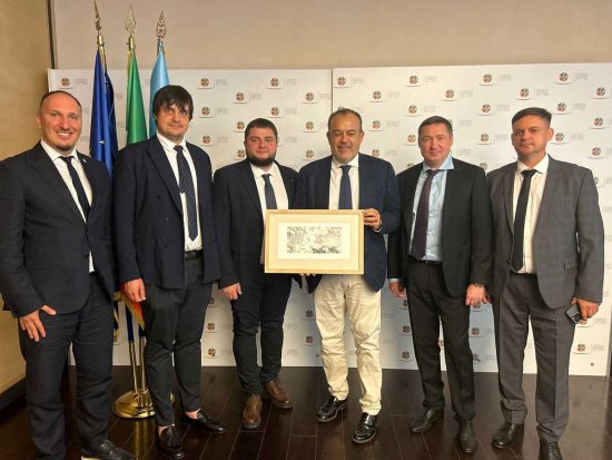 Roma - Antonello Aurigemma ha ricevuto il governatore di Leopoli