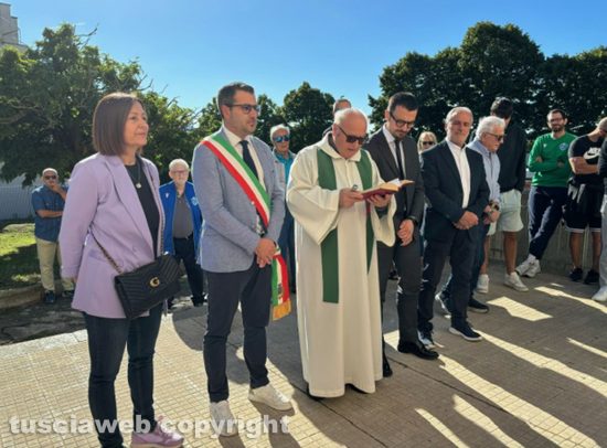 Civita Castellana - Inaugurazione del palazzetto dello sport Pino Smargiassi dopo il termine dei lavori