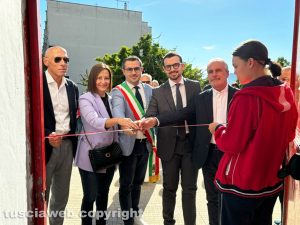 Civita Castellana - Inaugurazione del palazzetto dello sport Pino Smargiassi dopo il termine dei lavori