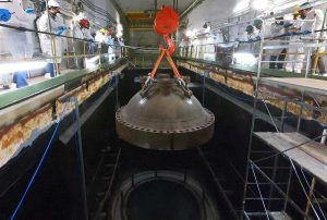 Sogin - Centrale del Garigliano - Apertura del vessel