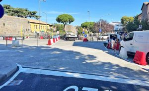Viterbo - Riapre piazza Crispi