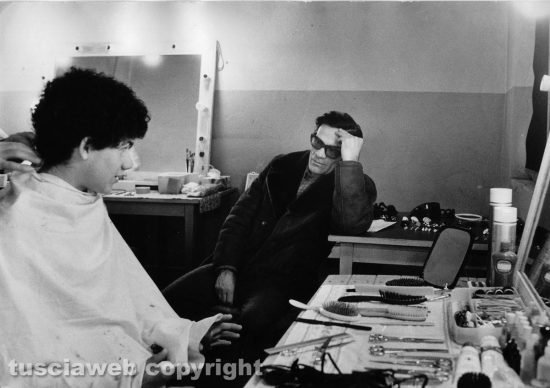 Pier Paolo Pasolini e Claudio Troccoli