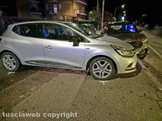 Montefiascone - Scontro auto-minicar sulla Cassia nord
