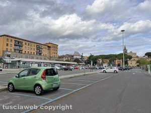 Viterbo - Il parcheggio del Sacrario