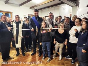 Viterbo - L'inaugurazione di Villa Leda