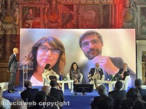 Viterbo - Roberta Angelilli e Daniele Sabatini