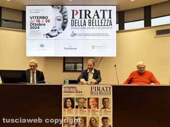 Viterbo - I Pirati della Bellezza - Andrea Genovese, Davide Casaleggio e Carlo Galeotti