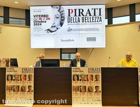 Viterbo - I Pirati della Bellezza - Giuseppe Castellini, Carlo Cottarelli e Carlo Galeotti