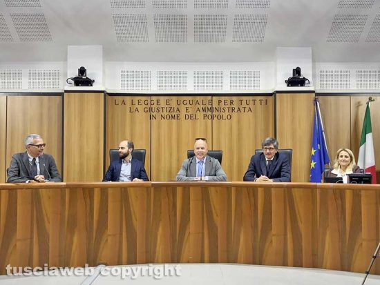 Viterbo - Luigi Sini, Emanuele Pallotti, Paolo Stavagna, Francesco Oddi e Paola Conti