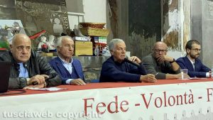 Viterbo - Sandro Rossi, Vincenzo Fiorillo, Massimo Mecarini e Luigi Aspromonte