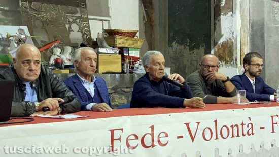 Viterbo - Sandro Rossi, Vincenzo Fiorillo, Massimo Mecarini e Luigi Aspromonte