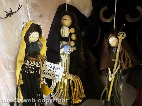Viterbo - Il consiglio stregonesco - Le figure ispirate a Patrizia Notaristefano, Antonella Sberna ed Elena Angiani