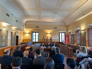 Civita Castellana - L'incontro in comune con il commissario del Consorzio unico del Lazio