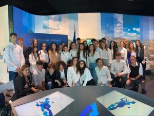 Roma - Sberna all'open day scuole e università