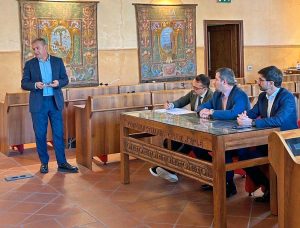 Civita Castellana - L'incontro in comune con il commissario del Consorzio unico del Lazio