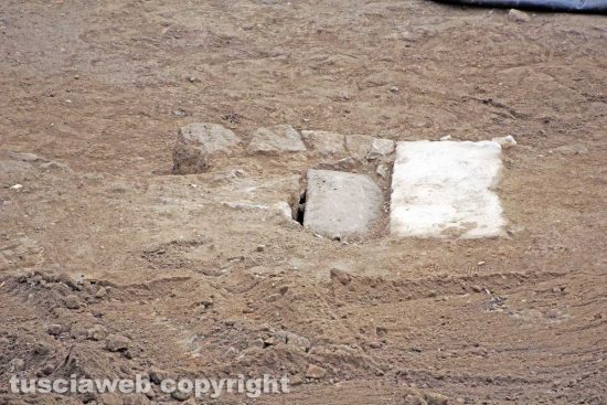 Viterbo - Gli scavi archeologici in piazza del Comune