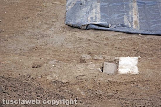 Viterbo - Gli scavi archeologici in piazza del Comune