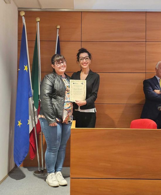 Viterbo - La cerimonia alla Banca Lazio nord 