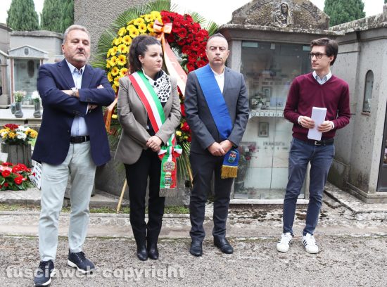 Viterbo - Cerimonia in ricordo di Luigi Petroselli 