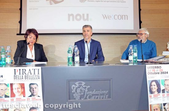 Viterbo - I Pirati della Bellezza - Patrizia Prosperi, Gino Cecchettin e Carlo Galeotti