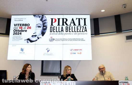 Viterbo - I Pirati della Bellezza - Barbara Bianchi, Michela Ponzani e Carlo Galeotti