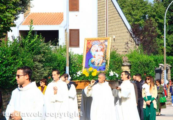 Civita Castellana - La processione della Madonna della Piagge