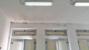 Viterbo - Le condizioni del liceo Ruffini in piazza Dante Alighieri