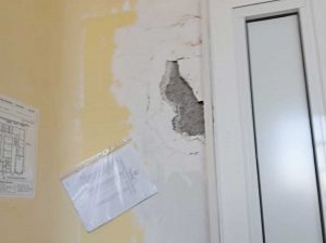 Viterbo - Le condizioni del liceo Ruffini in piazza Dante Alighieri