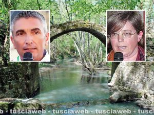 Monte Rufeno - Nei riquadri: Giuseppe Ciucci e Alessandra Terrosi