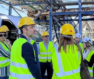 Montalto di Castro - Mauro Rotelli in visita alla centrale Enel Alessandro Volta